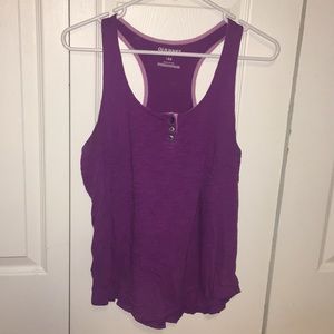Purple Old Navy Racerback Tank Top
